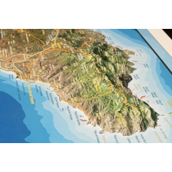 Isla de Tenerife en relieve. Isla de Tenerife en relieve.