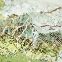 Extremadura en relieve