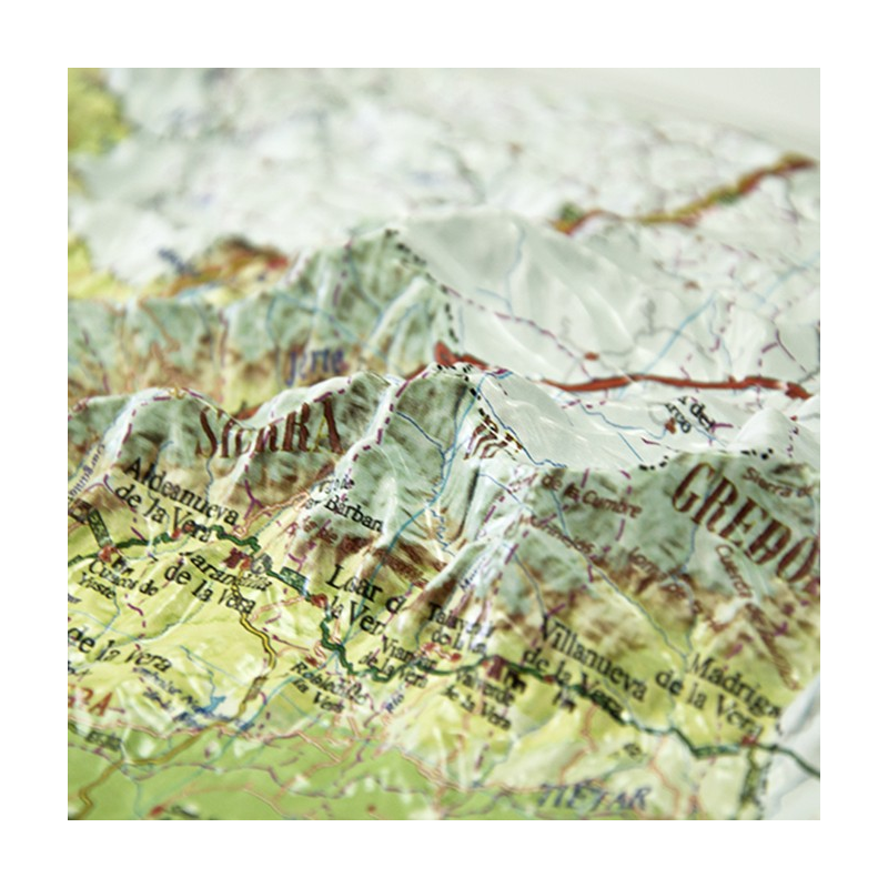 Extremadura en relieve