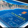 Isla de Tenerife en relieve