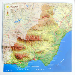 Provincia de Almería en relieve