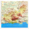 Provincia de Granada en relieve