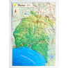 Provincia de Huelva en relieve