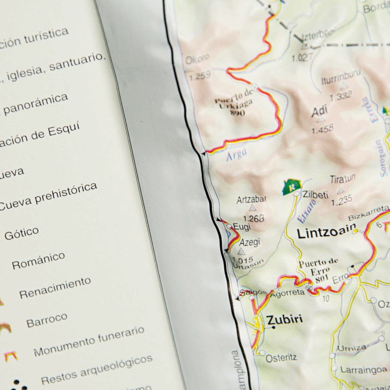 Roncesvalles en relieve