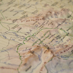 Provincia de Salamanca en relieve