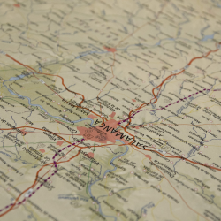 Provincia de Salamanca en relieve