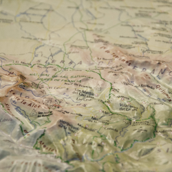 Provincia de Salamanca en relieve