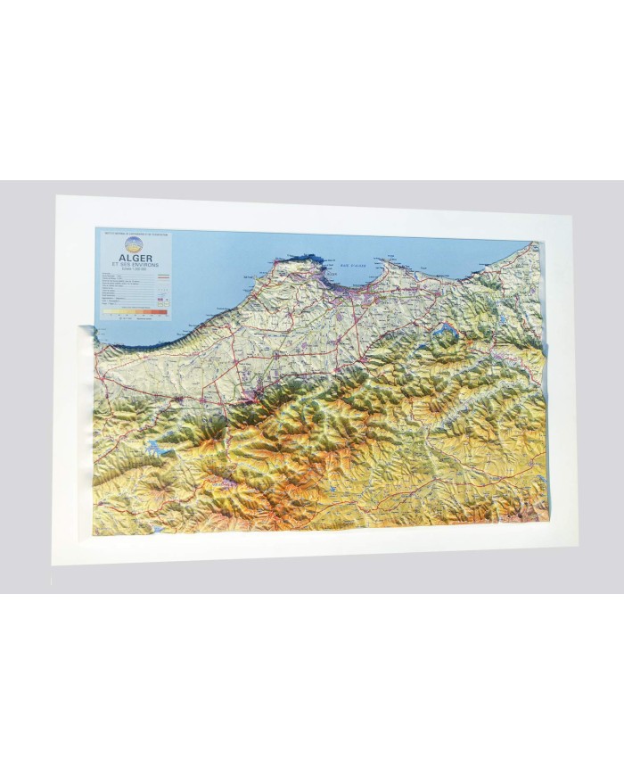 Mapa en relieve Provincia de Salamanca Mapa en relieve Provincia de Salamanca