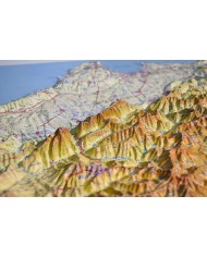 Mapa en relieve Provincia de Salamanca Mapa en relieve Provincia de Salamanca