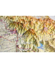 Mapa en relieve Provincia de Salamanca Mapa en relieve Provincia de Salamanca