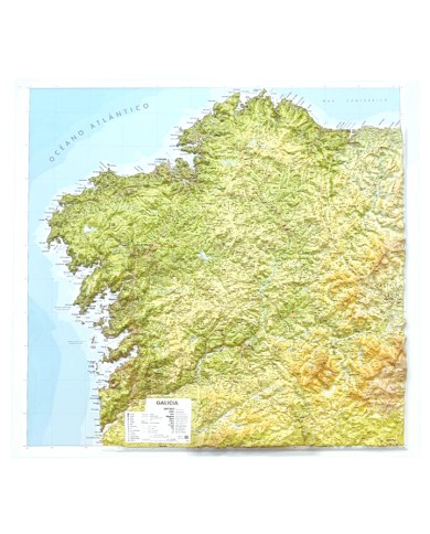 Galicia en relieve