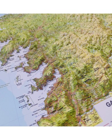 Galicia en relieve