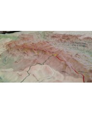 Sierra de Aracena y Picos de Aroche  en relieve