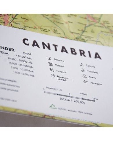 Cantabria mapa en relieve Cantabria mapa en relieve