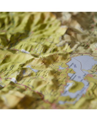 Cantabria mapa en relieve Cantabria mapa en relieve